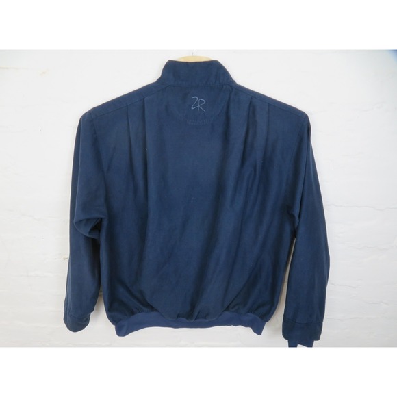 Zero Restriction Jacket Mens XL Blue 1/4 Zip Golf Windbreaker Lightweight - Picture 7 of 10